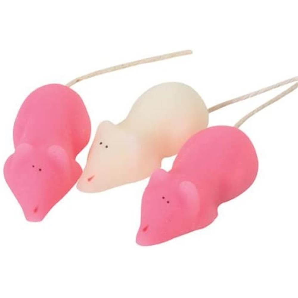 Boynes Sugar Mice Pink and White 3 Pack 60g